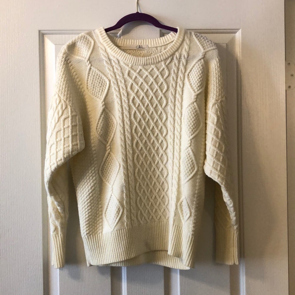 Callahan cream knot sweater
